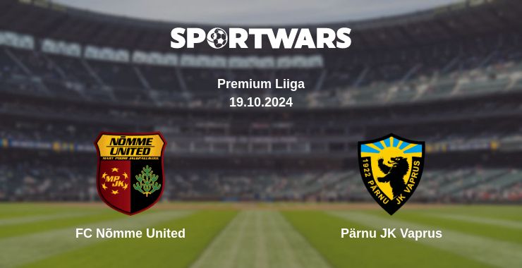 Where to watch the match FC Nõmme United - Pärnu JK Vaprus