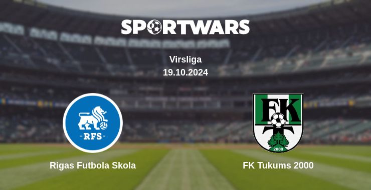 Where to watch the match Rigas Futbola Skola - FK Tukums 2000