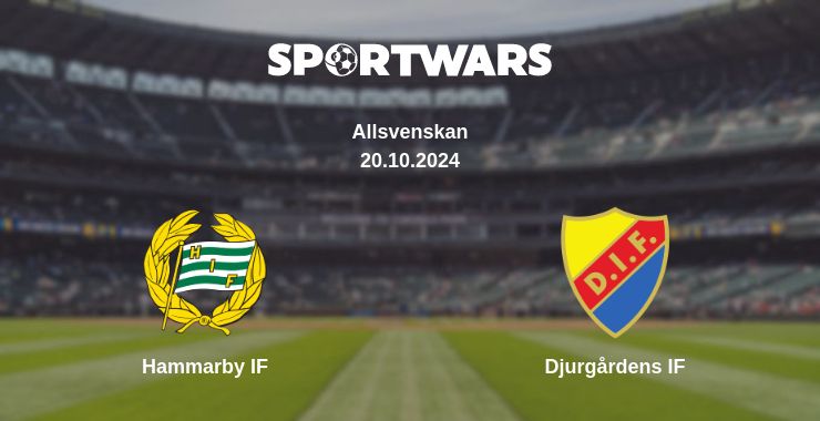 Where to watch the match Hammarby IF - Djurgårdens IF