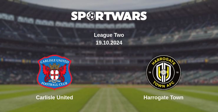 Where to watch the match Carlisle United - Harrogate Town