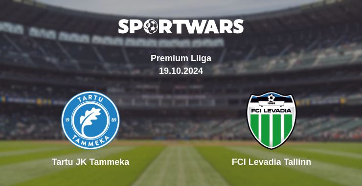 Where to watch the match Tartu JK Tammeka - FCI Levadia Tallinn