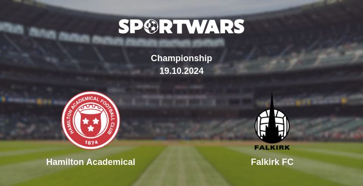 Where to watch the match Hamilton Academical - Falkirk FC