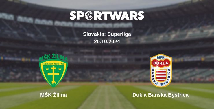 Where to watch the match MŠK Žilina - Dukla Banska Bystrica