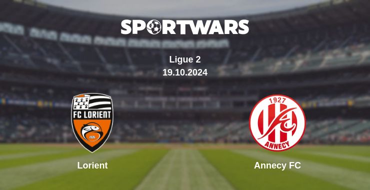 Where to watch the match Lorient - Annecy FC