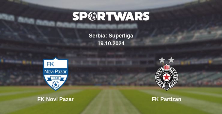 Where to watch the match FK Novi Pazar - FK Partizan