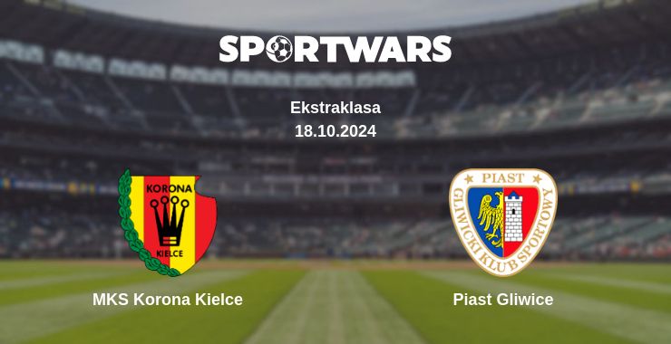 Where to watch the match MKS Korona Kielce - Piast Gliwice