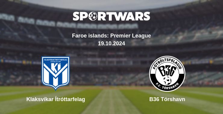 Where to watch the match Klaksvíkar Ítróttarfelag - B36 Tórshavn