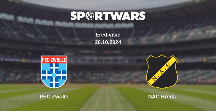 Where to watch the match PEC Zwolle - NAC Breda