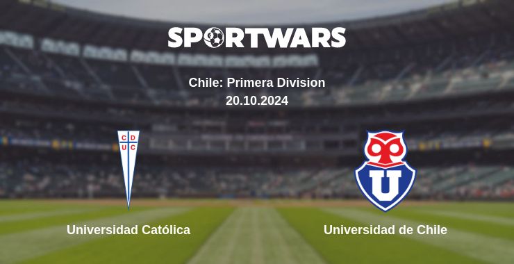 Where to watch the match Universidad Católica - Universidad de Chile