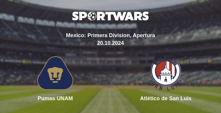 Where to watch the match Pumas UNAM - Atlético de San Luis