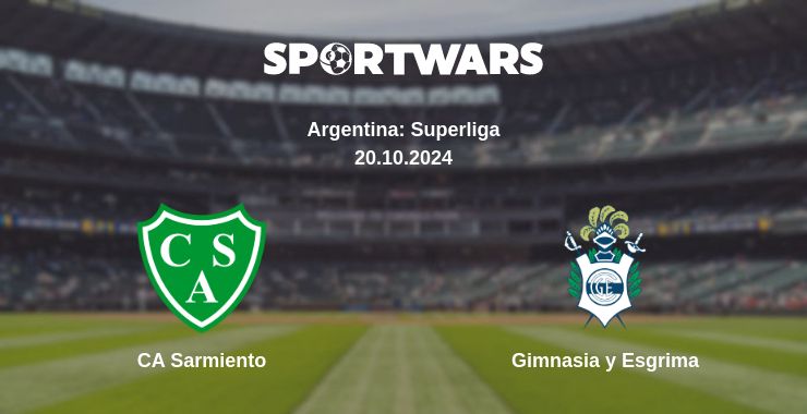 Where to watch the match CA Sarmiento - Gimnasia y Esgrima