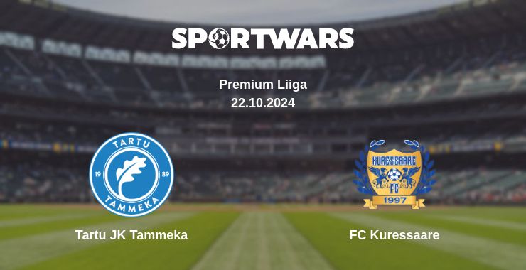 Where to watch the match Tartu JK Tammeka - FC Kuressaare