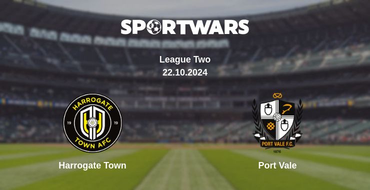 Where to watch the match Harrogate Town - Port Vale