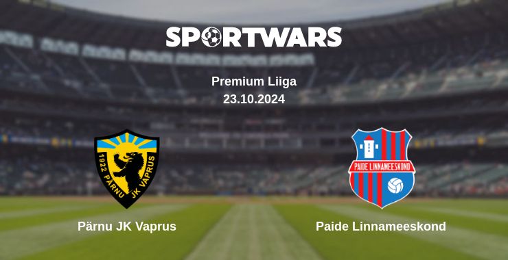 Where to watch the match Pärnu JK Vaprus - Paide Linnameeskond