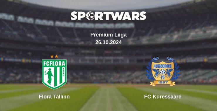 Where to watch the match Flora Tallinn - FC Kuressaare