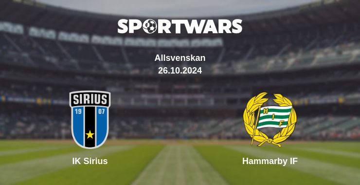 Where to watch the match IK Sirius - Hammarby IF