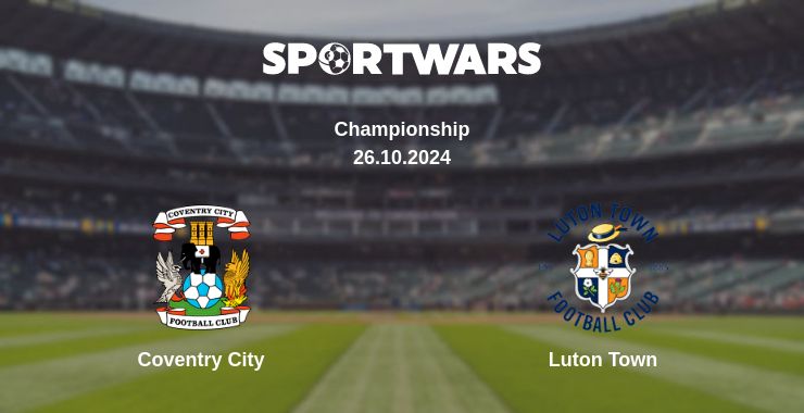 Where to watch the match Coventry City - Luton Town