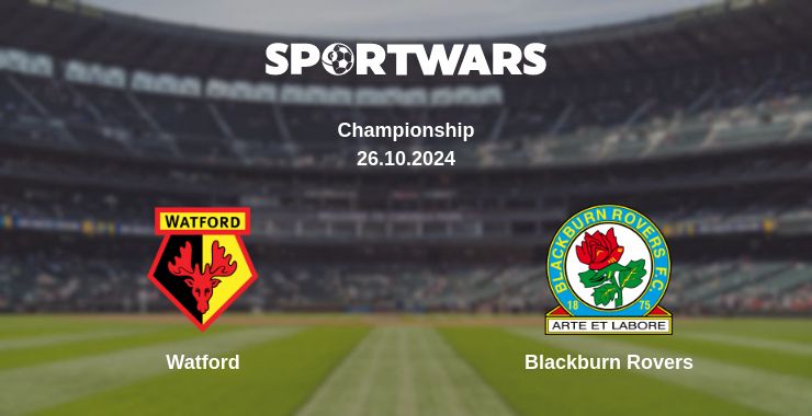 Where to watch the match Watford - Blackburn Rovers