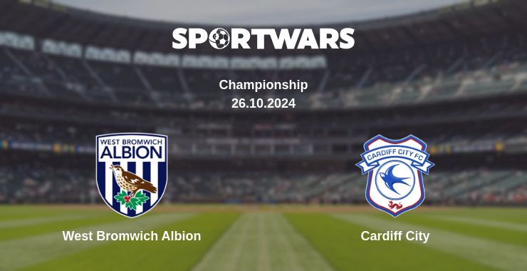 Where to watch the match West Bromwich Albion - Cardiff City