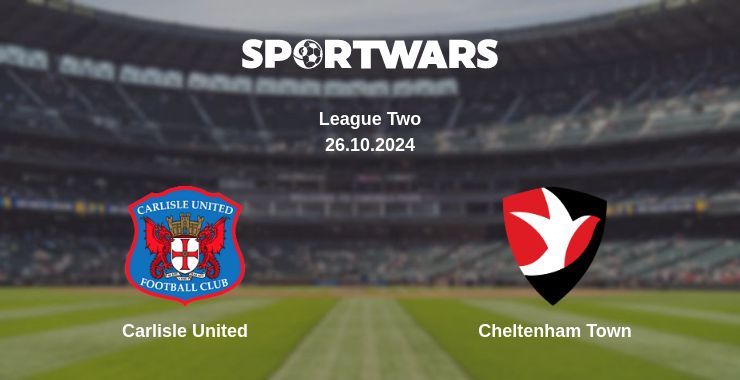 Where to watch the match Carlisle United - Cheltenham Town