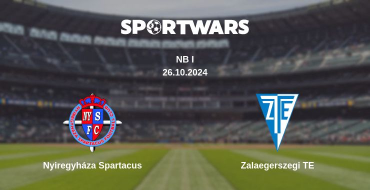 Where to watch the match Nyiregyháza Spartacus - Zalaegerszegi TE