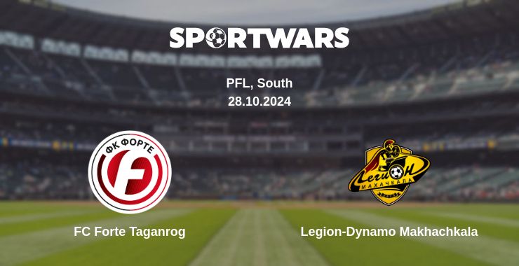 Where to watch the match FC Forte Taganrog - Legion-Dynamo Makhachkala