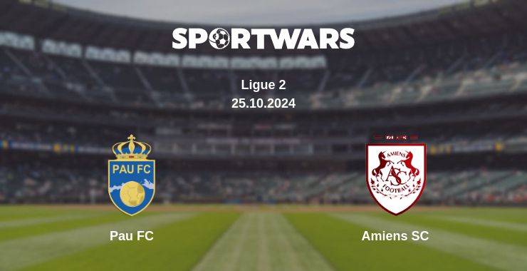 Where to watch the match Pau FC - Amiens SC