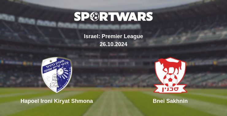 Where to watch the match Hapoel Ironi Kiryat Shmona - Bnei Sakhnin