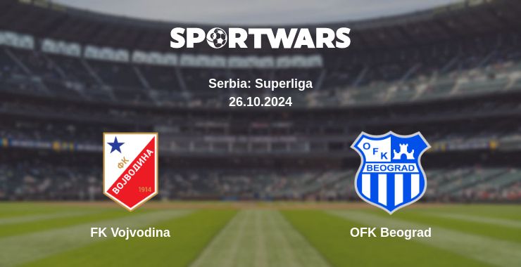 Where to watch the match FK Vojvodina - OFK Beograd