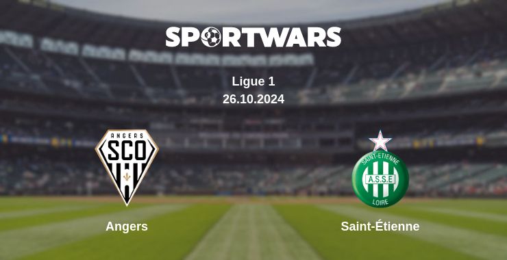 Where to watch the match Angers - Saint-Étienne