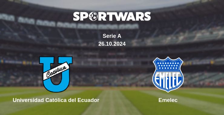 Where to watch the match Universidad Católica del Ecuador - Emelec