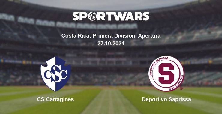 Where to watch the match CS Cartaginés - Deportivo Saprissa