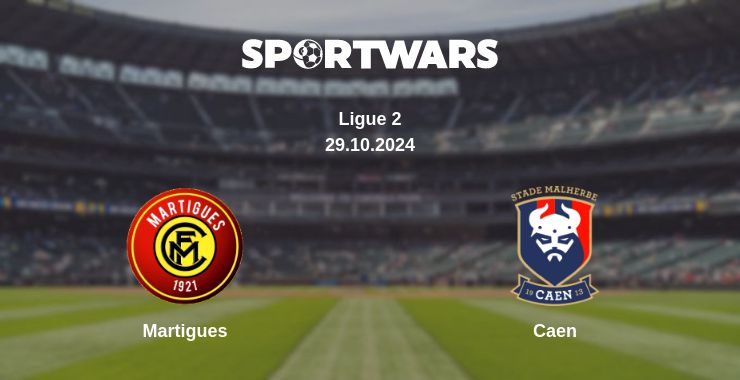 Where to watch the match Martigues - Caen