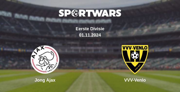 Where to watch the match Jong Ajax - VVV-Venlo