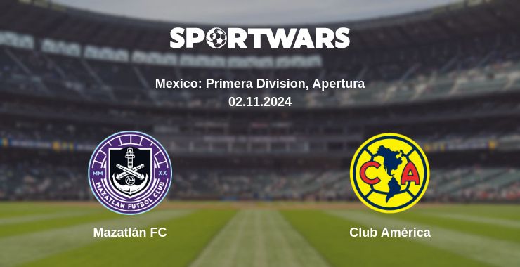 Where to watch the match Mazatlán FC - Club América