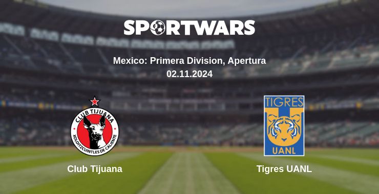 Where to watch the match Club Tijuana - Tigres UANL