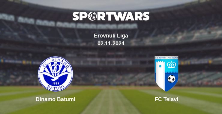 Where to watch the match Dinamo Batumi - FC Telavi