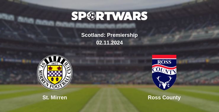 Where to watch the match St. Mirren - Ross County