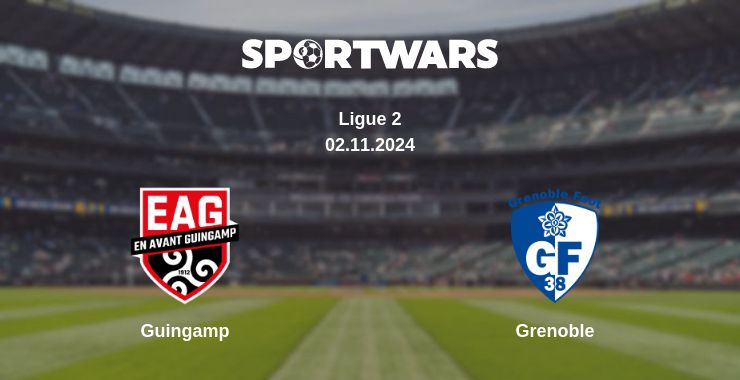 Where to watch the match Guingamp - Grenoble