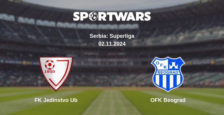 Where to watch the match FK Jedinstvo Ub - OFK Beograd