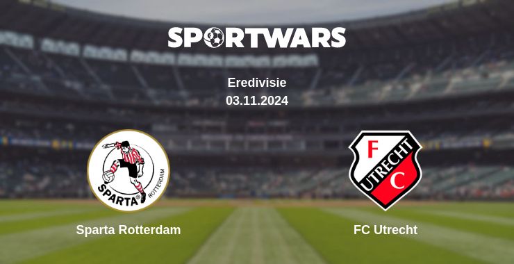 Where to watch the match Sparta Rotterdam - FC Utrecht