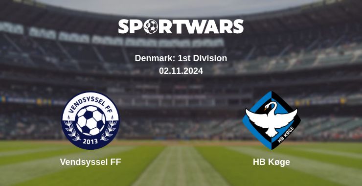 Where to watch the match Vendsyssel FF - HB Køge