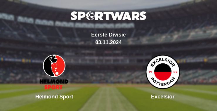 Where to watch the match Helmond Sport - Excelsior