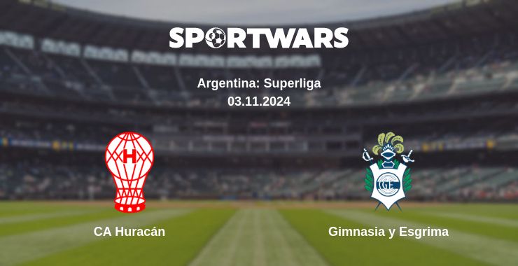 Where to watch the match CA Huracán - Gimnasia y Esgrima