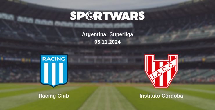 Where to watch the match Racing Club - Instituto Córdoba