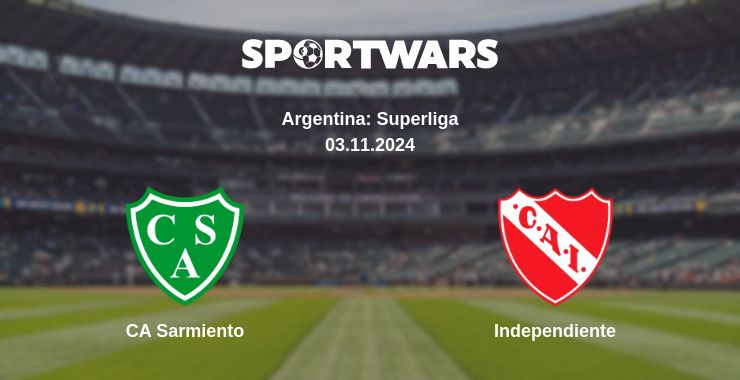 Where to watch the match CA Sarmiento - Independiente