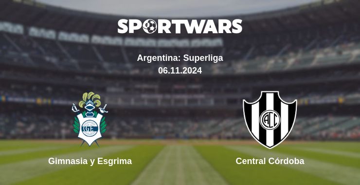 Where to watch the match Gimnasia y Esgrima - Central Córdoba