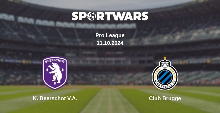 Where to watch the match K. Beerschot V.A. - Club Brugge