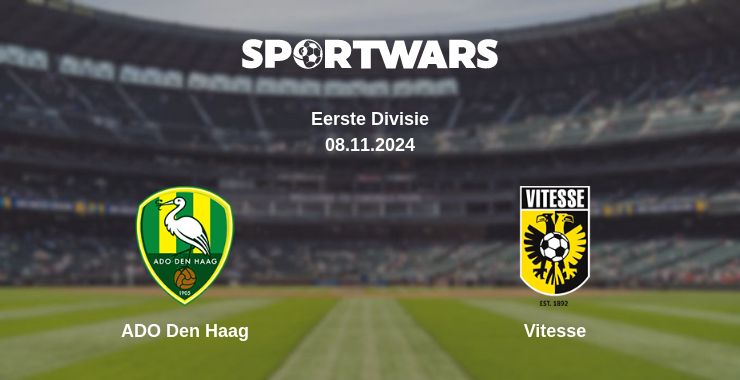 Where to watch the match ADO Den Haag - Vitesse