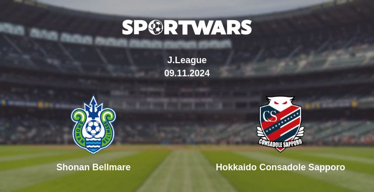 Where to watch the match Shonan Bellmare - Hokkaido Consadole Sapporo